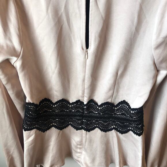 Anthropologie Adalyn Rae Cream Blouse Size S Preloved Condition - Picture 7 of 10